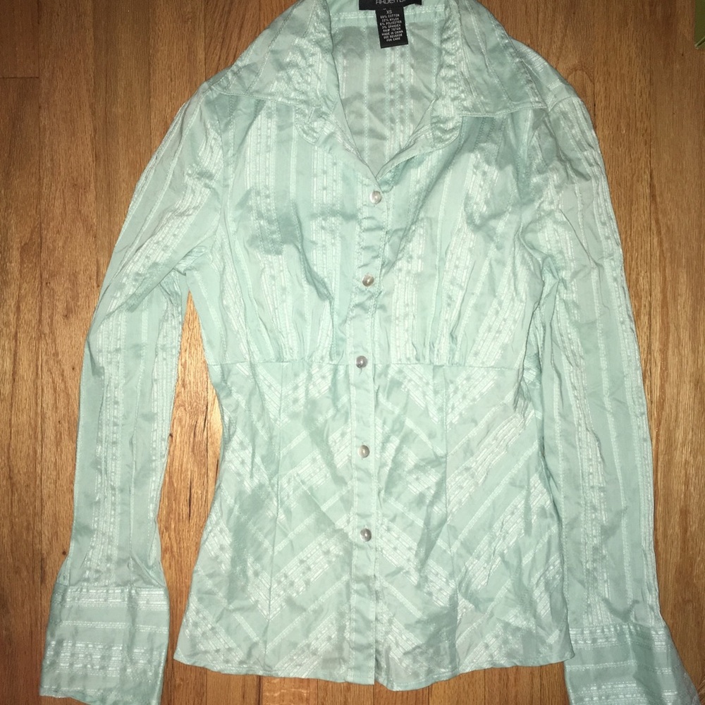 Arden B Button Down Blouse